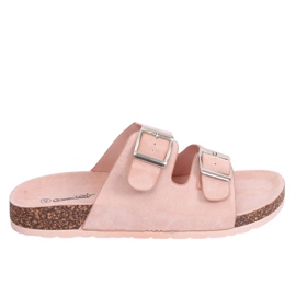 Lyserøde scholki-hjemmesko BL3100-SF Pink
