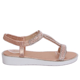 Champagne damesandaler 127-89 Champagne lyserød