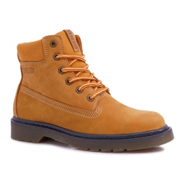 Kvindestøvler Trappers Big Star Camel EE274013 brun