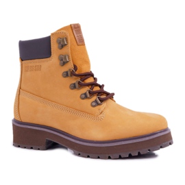 Kvindestøvler Trappers Big Star Camel EE274035 brun