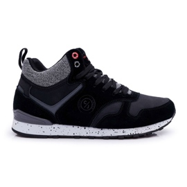 Sportssko til mænd Cross Jeans Sort EE1R4119C