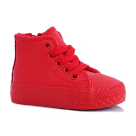 FRROCK Børnesneakers High Warm Red Filemon rød