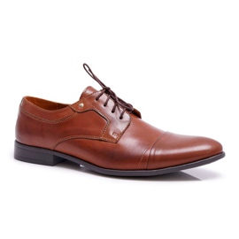Mario Boschetti Mænds Brogues læder Elegant Brown Trust brun