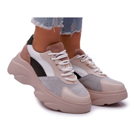 SEA Kvinders sportsko tyk sål Beige Cardamon