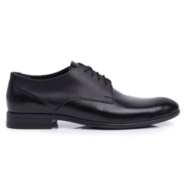 Bednarek Polish Shoes Mænds Brogues Elegant Bednarek Læder Sort Jantar