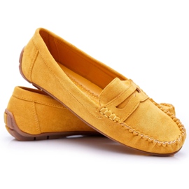 SEA Kvinders gule loafers ruskind Bolero