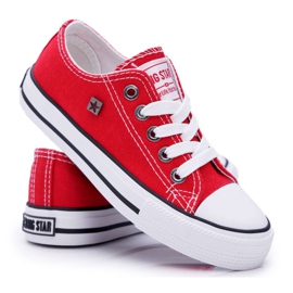Børnesneakers Big Star Red FF374201 rød rød