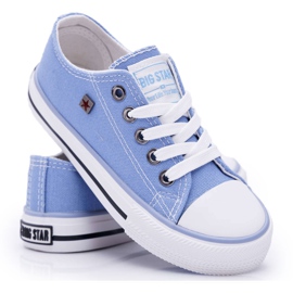 Børnesneakers Big Star Blue FF374203 blå