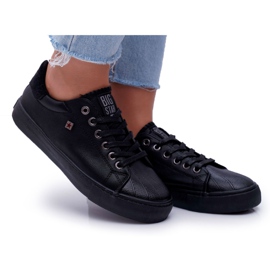 Big Star Kvinders store stjerne sneakers Sort BB274032