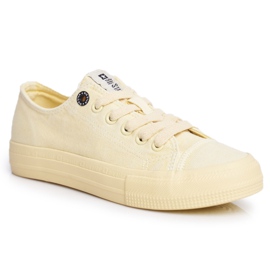Kvinders sneakers Big Star Yellow DD274441 gul