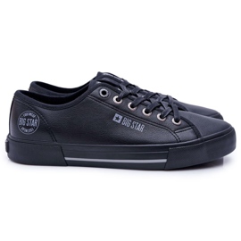 Mænds sneakers Big Star Sort FF174053