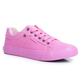Kvinder Sneakers Big Star Pink AA274509 lyserød