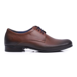 Herre Brogues Sko Casual Nikopol Læder Brun 1738