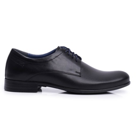 Herre Brogues Sko Casual Nikopol Læder Sort 1738