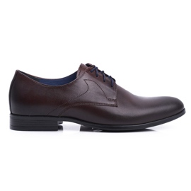 Herre Brogues Sko Casual Nikopol Læder Brun 1735