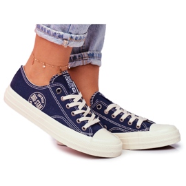 Kvinders sneakers Big Star marineblå FF274125 marine blå