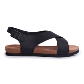 Sandaler til kvinder Big Star Black FF274621 sort