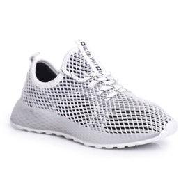 Sportssko til kvinder Big Star White FF274349 hvid