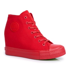 Kvinder Sneakers Big Star Rød FF274A193