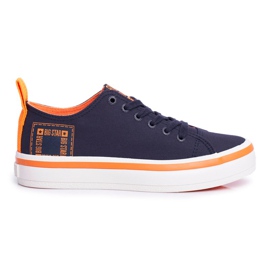 Kvinders sneakers Big Star marineblå FF274A070 marine blå