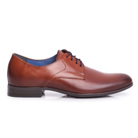 Herre Brogues Sko Casual Nikopol Læder Brun 1735 BC40