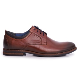 Herre Brogues Sko Casual Nikopol Læder Brun 1726