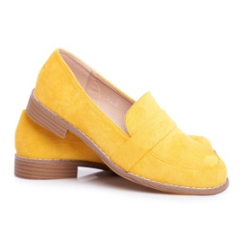 SEA Kvinders Brogues ruskind gul Cintra