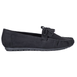 Diamantique Klassiske loafers sort