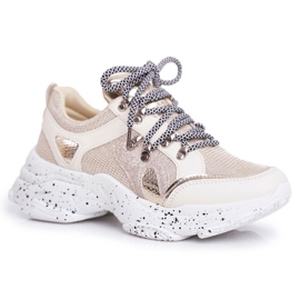 SEA Sportssko til kvinder Glitter Beige Vegas