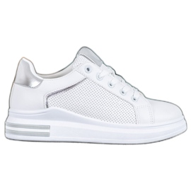 Weide Eco læder sneakers hvid