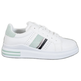 SHELOVET Stilfulde sneakers hvid