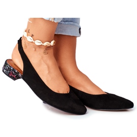 Dame Pumper Læder Slip-on Maciejka Miami Sort 04482-01