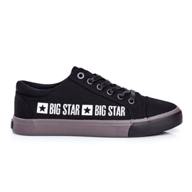 Mænds sneakers Big Star Sort FF174527