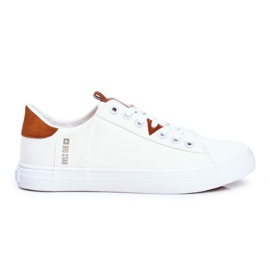 Herre Sneakers Low Big Star Hvid FF174312