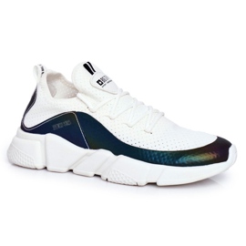 Sportssko til kvinder Big Star White FF274A052 hvid