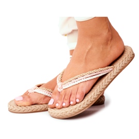 FRJ Dametøfler Skum Flip-flops Snor Pink Madrid hvid brun lyserød