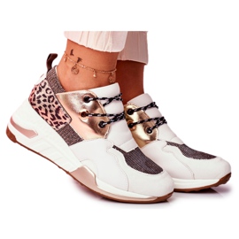 Moow Sportssko til kvinder Sneakers Hvidguld Semper flerfarvet