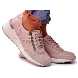 Vinceza Sportssko til kvinder Sneakers Beige FT20-8675 Better Way