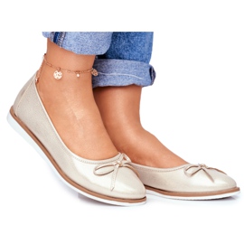Ballerinas til kvinder Sergio Leone Gold BL612 gylden