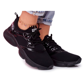Dame Sportssko Sneakers Big Star Sort FF274932