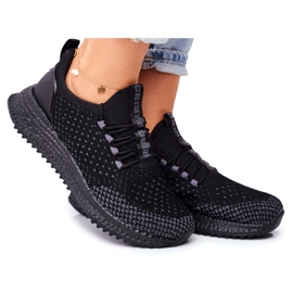 Kvinders sportssko Sneakers Big Star Black FF274962 sort