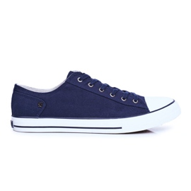 Herresneakers Big Star Navy Blue DD174270 blå