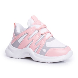 Børns pink Nathie sportssko lyserød