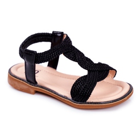 FRROCK Børns sorte Lamado sandaler