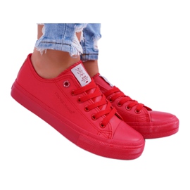 Dame Sneakers Cross Jeans Rød DD2R4032