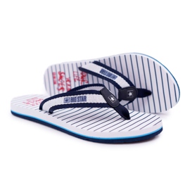 Kvinders hjemmesko Flip-flops Big Star marineblå DD274A250 marine blå
