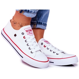 Big Star kvinders hvide sneakers T274022