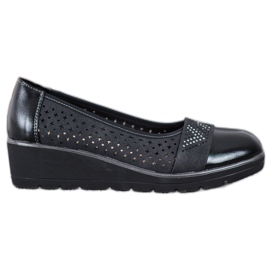 Comer Pumper med cubic zirconia sort
