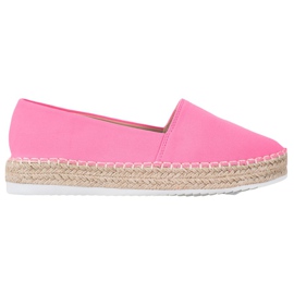 Small Swan Tekstil Espadrilles lyserød