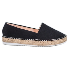 Small Swan Tekstil Espadrilles sort
